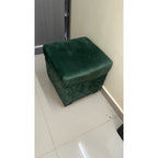 Green L-Shaped Sofa Set - used living room in Gurugram - photo 2