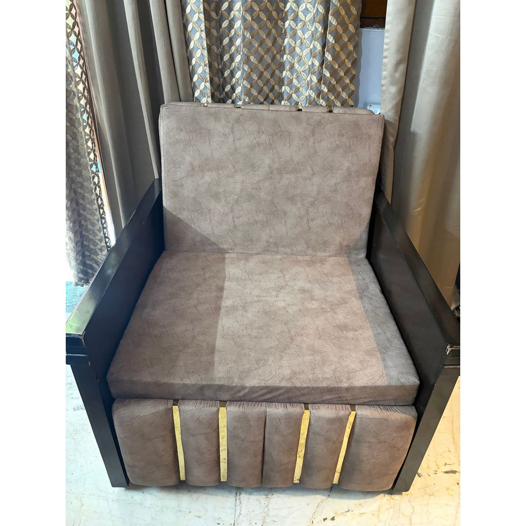 2-Seater Sofa Cum Bed with Storage