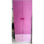 Kids Bunk Bed Set with Wardrobe - full view