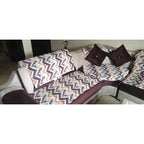 9-Seater Sofa and Centre Table - used living-room in Faridabad - photo 4