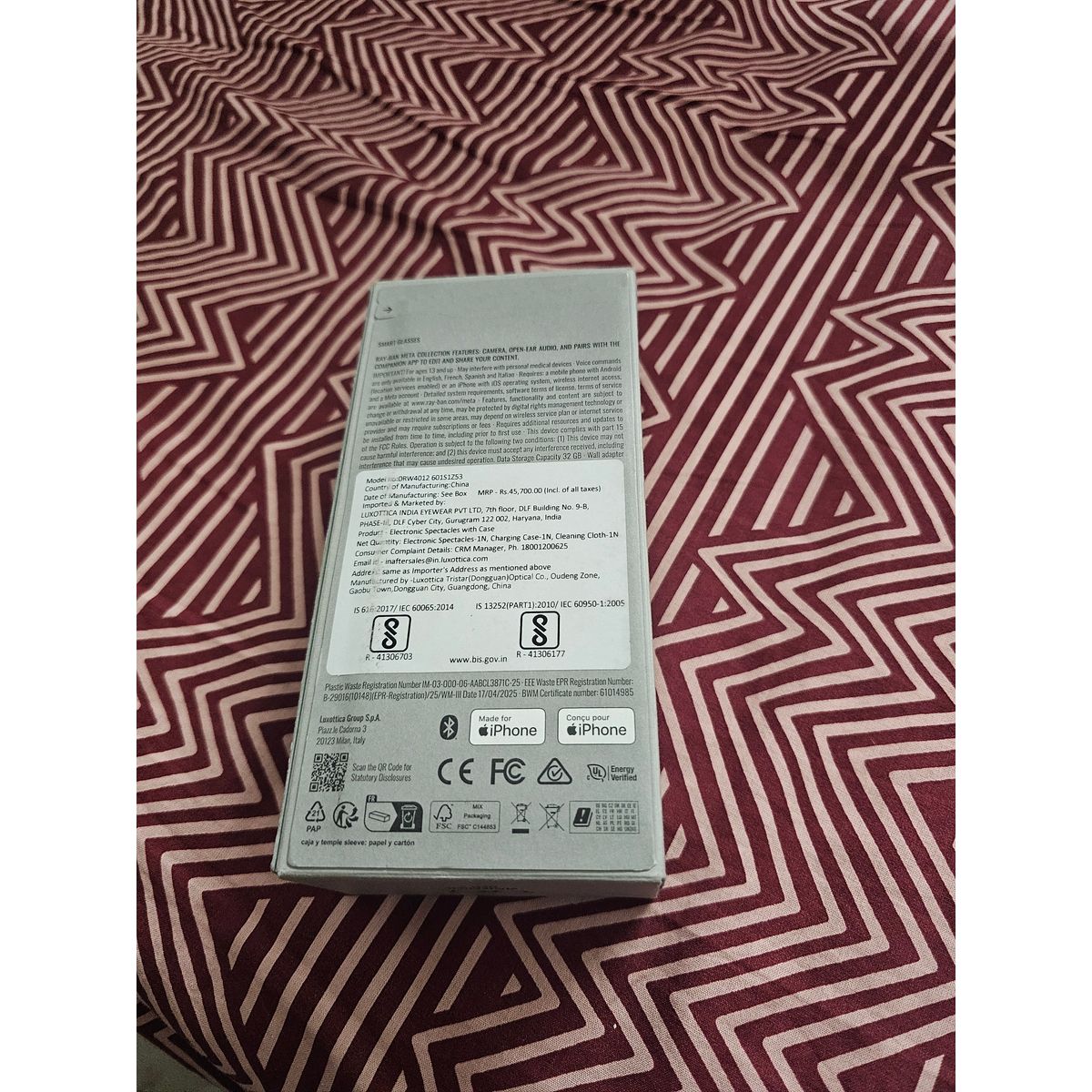 Ray-Ban Meta Gen 2 with original box