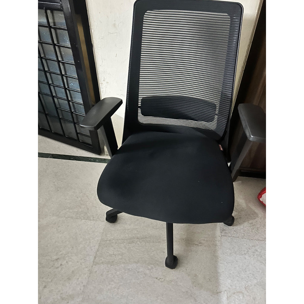 Featherlite Mesh Office Chair - used study-office in Ghaziabad - photo 2