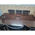 6-Seater Wooden Dining Set - used dining in Faridabad - photo 3