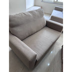 Beige 3+2+1 fabric sofa set - used living room in Delhi - photo 6