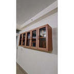 Office Set: Wall Cabinet, Desk, 2 Chairs - used office furniture in Noida - photo 2