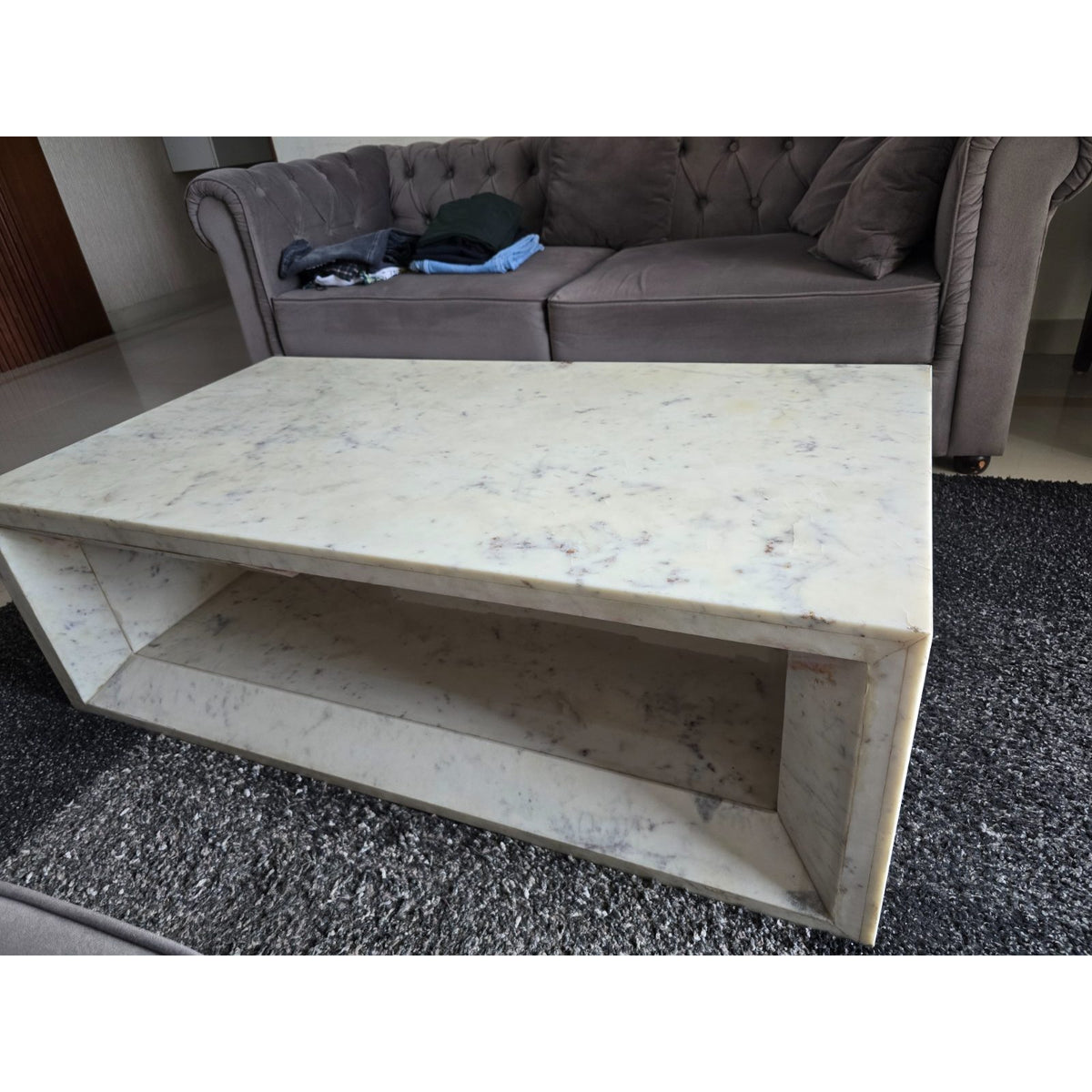 Marble Centre Table - used living room in Gurugram - photo 3