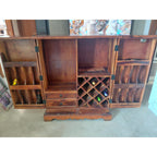 Pepperfry Sheesham Bar Unit - used living room in Gurugram - photo 1