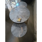 Beige Sofa with Two Ottomans and Three Round Tables - used living-room in Delhi - photo 2