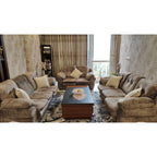 Durian 3+3+2 Fabric Sofa Set - used sofa in Gurugram - photo 4