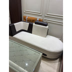 L-Shaped 5-Seater Fabric Sofa - used living room in Delhi - photo 2