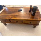 Sheesham Centre Table - used living room in Gurugram - photo 3