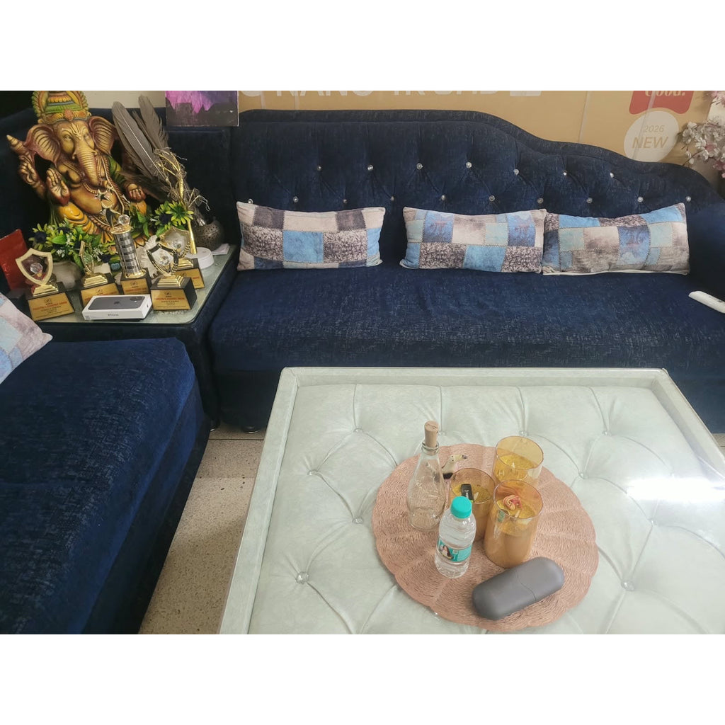 Navy Sofa Set - used living-room in Delhi - photo 6
