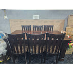 6-Seater Wooden Dining Set - used dining in Faridabad - photo 4