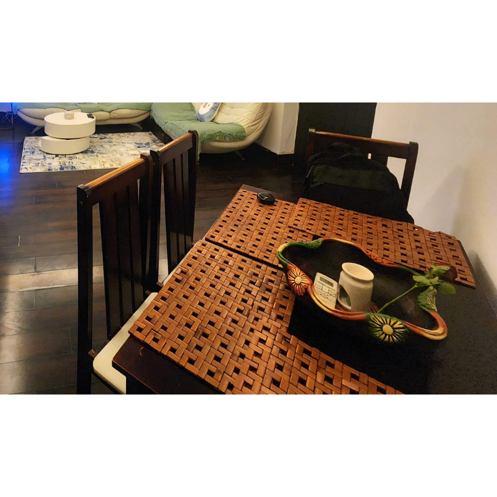 4-Seater Wooden Dining Set - used dining in Gurugram - photo 6