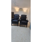 Suede L-Sofa with Armchairs - used living room in Gurugram - photo 2