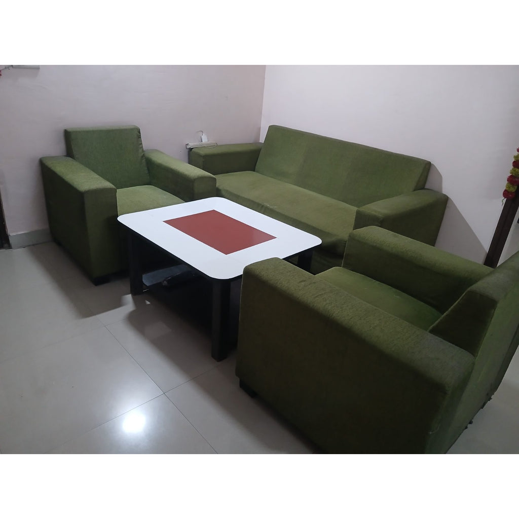 Home Set: Sofa, Wardrobe and Queen Bed - used furniture set in Noida - photo 3