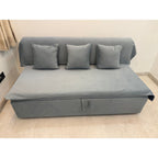 Blue Sofa Cum Bed