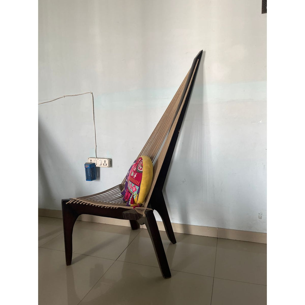 Antique Wooden Chairs side view