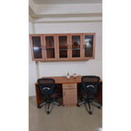 Twin Desk, Wall Cabinet and 2 Chairs - used office furniture in Noida - photo 3