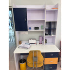 Kids Study Table with Bookshelf Hutch - used study table in Gurugram - photo 4