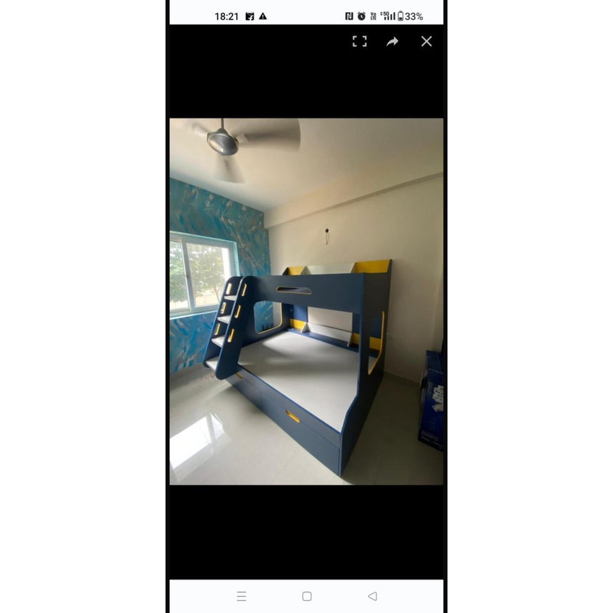 Boingg Kids Bunk Bed - used kids in Noida - photo 2
