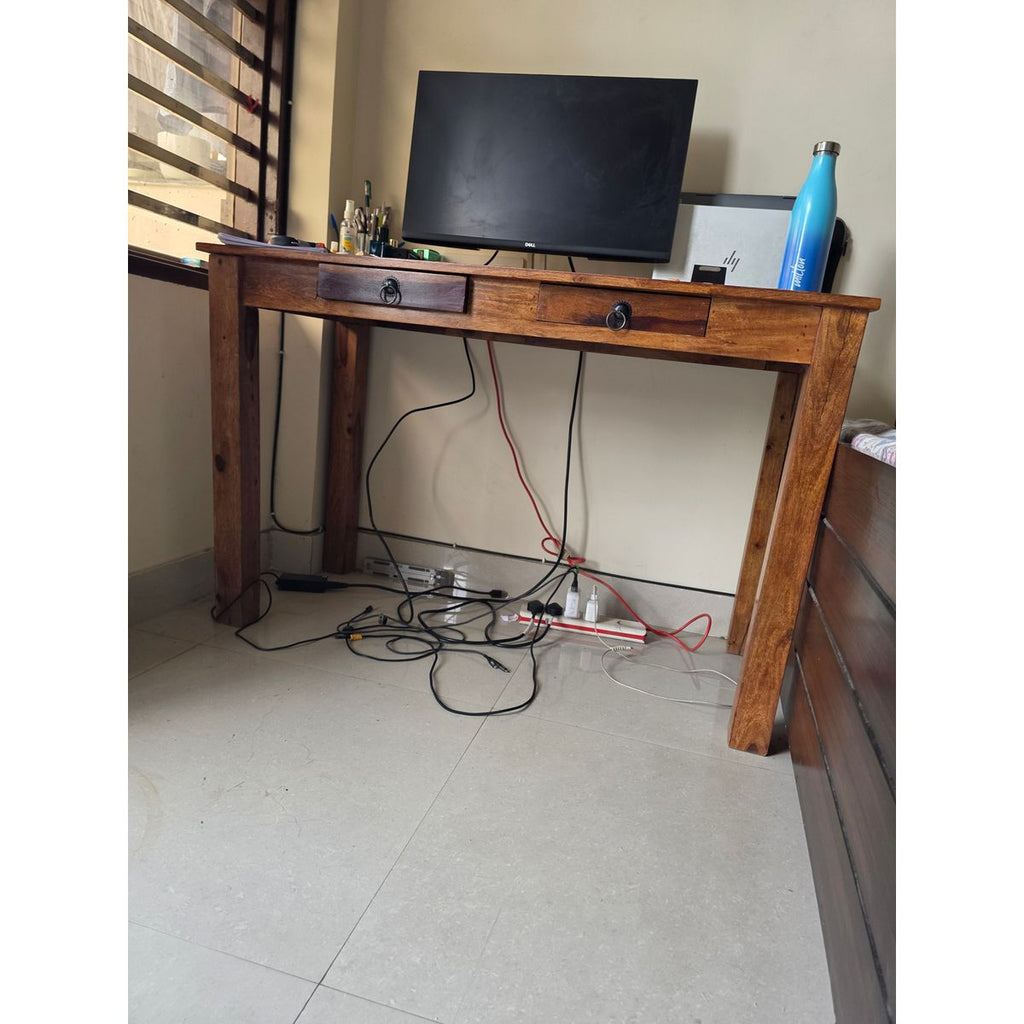 Wooden Office Table full view