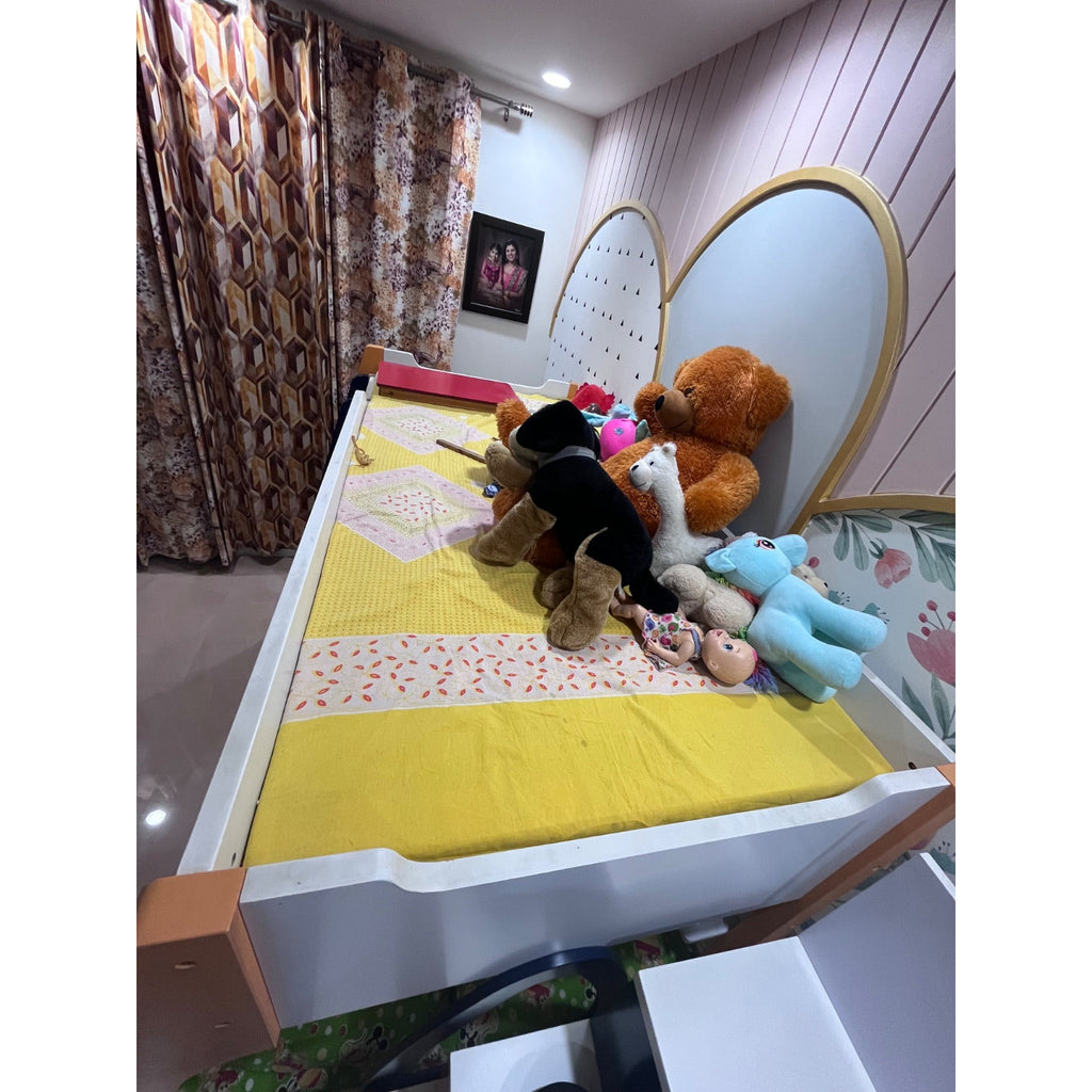 Kids Bunk Bed with Staircase and Trundle - used bunk bed in Gurugram - photo 8