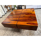 Sheesham Wood Square Coffee Table - used coffee table in Delhi - photo 3