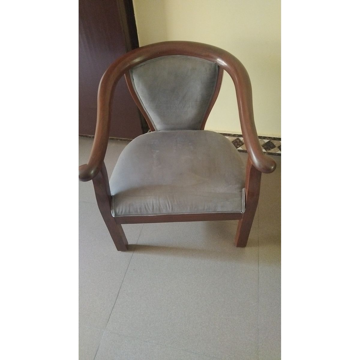 Mango Wood Sofa Chairs (Set)