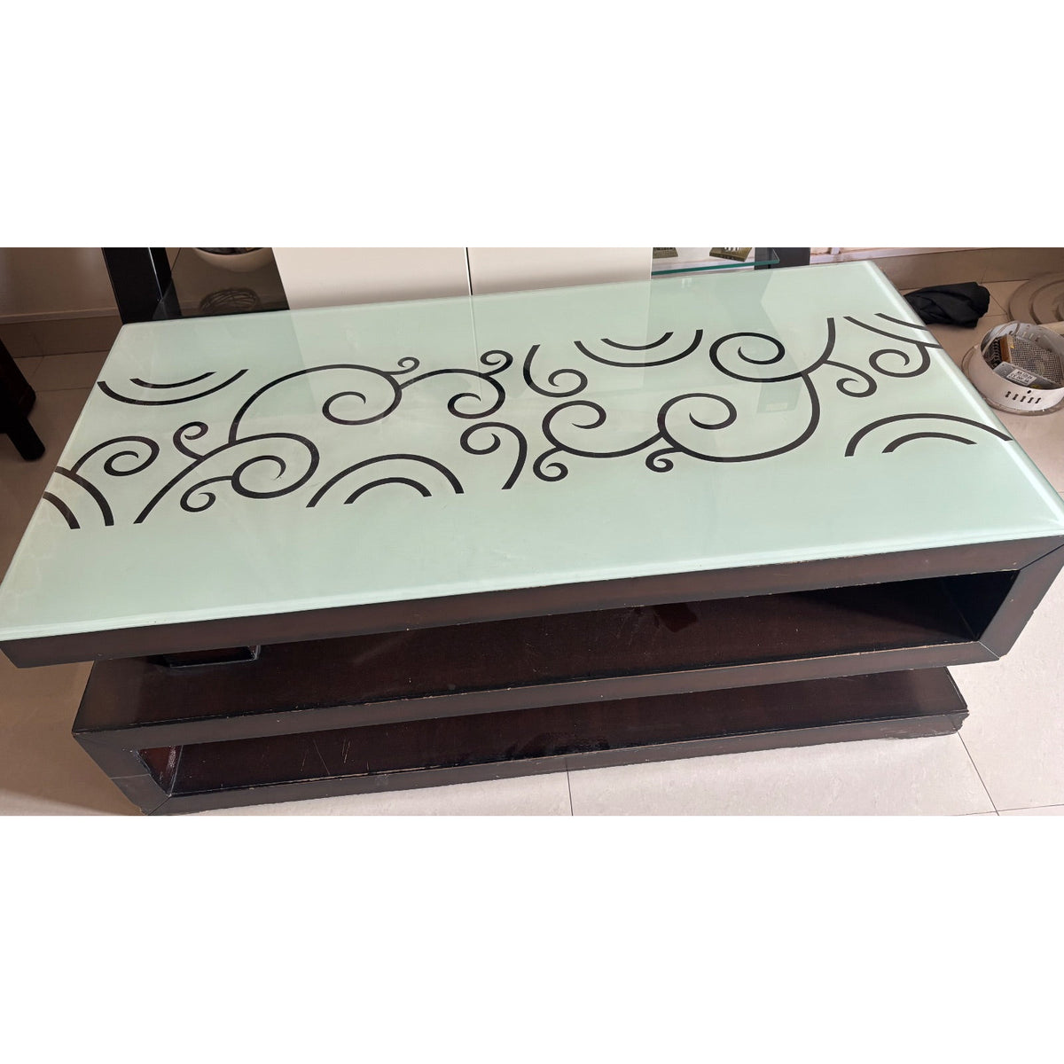 Glass-Top Centre Table - used living-room in Delhi - photo 3