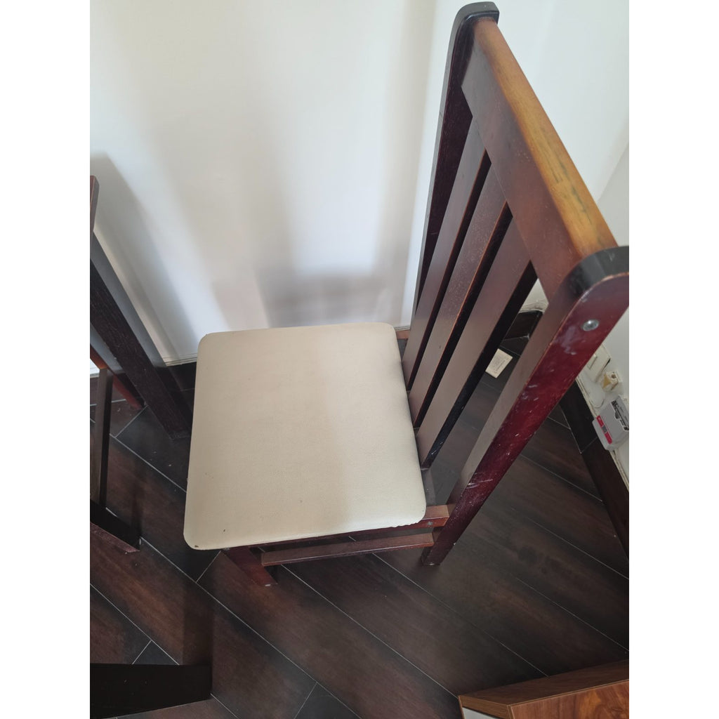 4-Seater Wooden Dining Set - used dining in Gurugram - photo 4