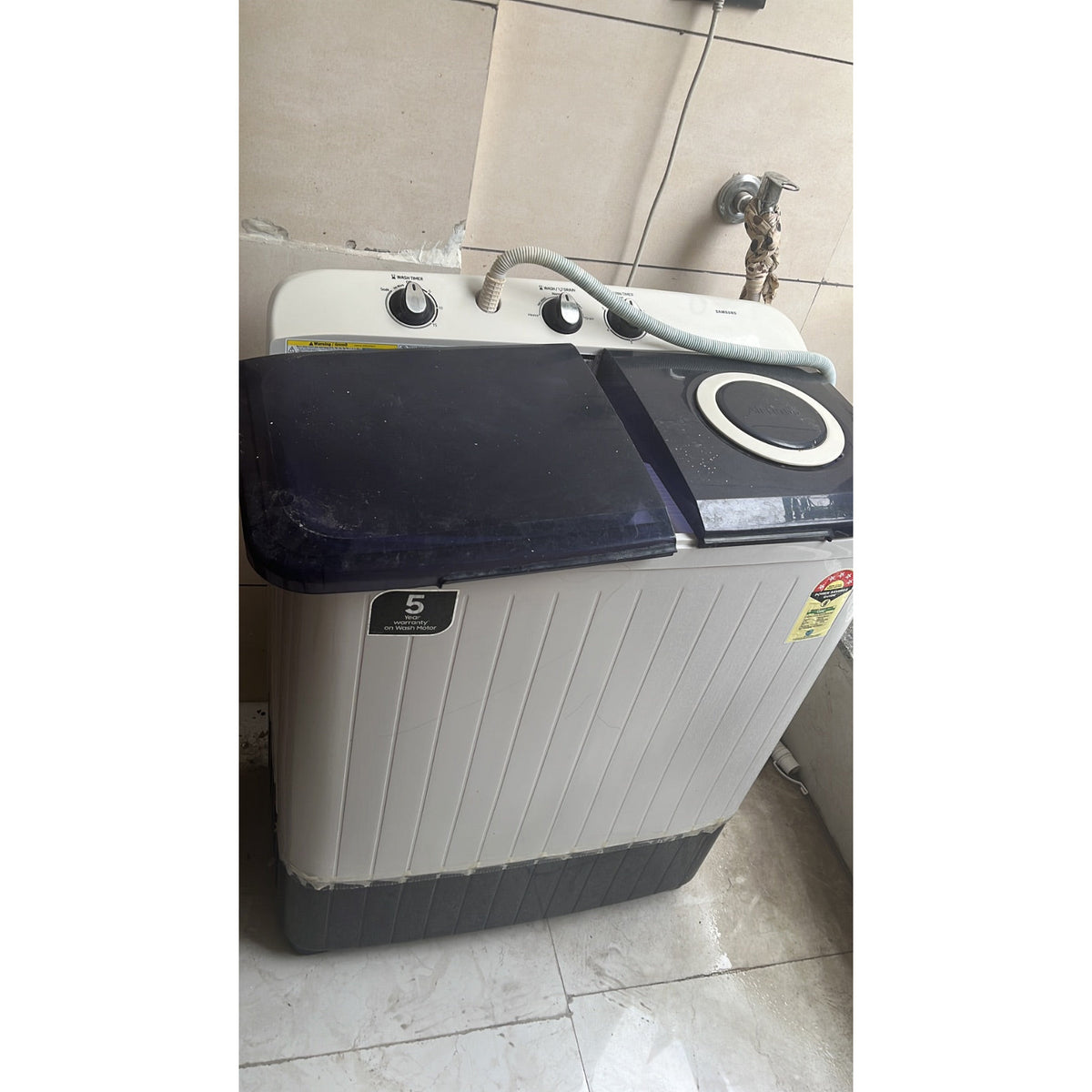 Samsung 6.5 kg Washer - used item in Delhi - photo 4