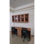 Twin Desk, Wall Cabinet and 2 Chairs - used office furniture in Noida - photo 2
