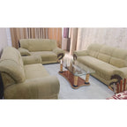 Light Green 3+2+2 Sofa Set - used living-room in Delhi - photo 2