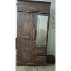2-Door Wardrobe with Mirror - used bedroom in Delhi - photo 4