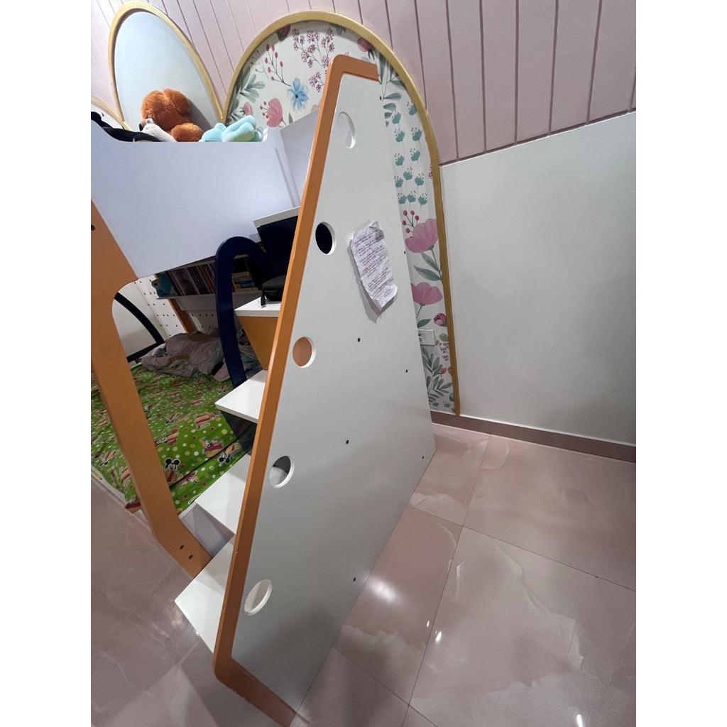 Kids Bunk Bed with Staircase and Trundle - used bunk bed in Gurugram - photo 7