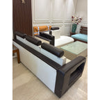 L-Shaped 5-Seater Fabric Sofa - used living room in Delhi - photo 3
