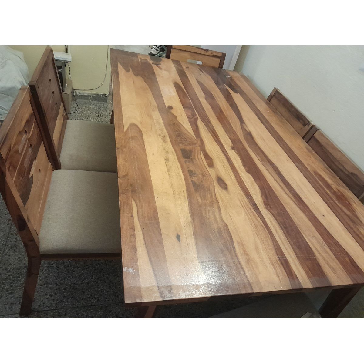Teakwood 6-Seater Dining Table