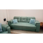 Teal 3+2 Sofa Set - used living room in Delhi - photo 1