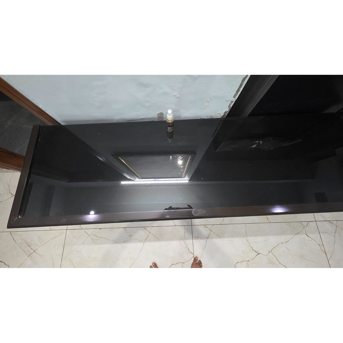 Wenge TV Unit - used living room in Gurugram - photo 1