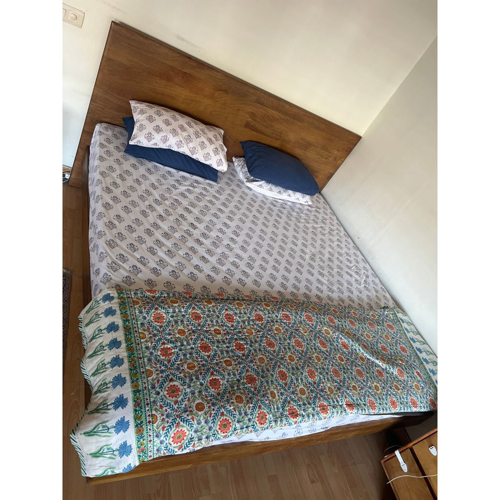 West Elm Anton Solid Wood Bed King Size - Additional View