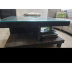 Square Glass-Top Centre Table - used living-room in Delhi - photo 3