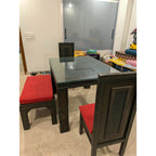 Glass Top Dining Set with Bench - used dining in Delhi - photo 6