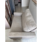 Beige 3+2+1 fabric sofa set - used living room in Delhi - photo 3