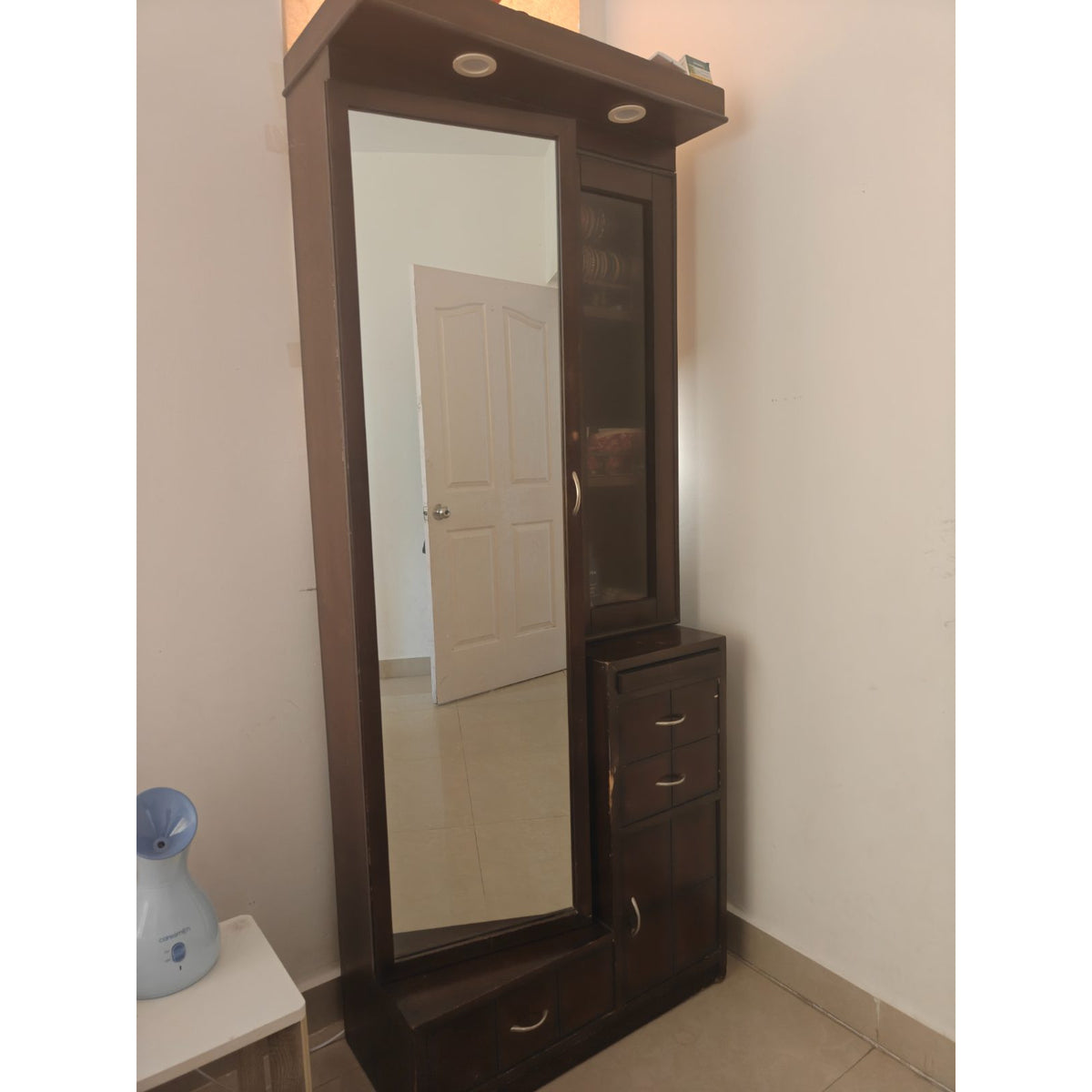 Wooden Dressing Table - used bedroom in Noida - photo 1