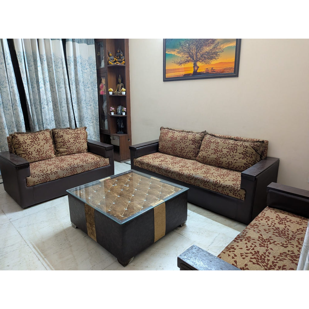7-Seater Sofa Set with Centre Table - used sofa in Ghaziabad - photo 1