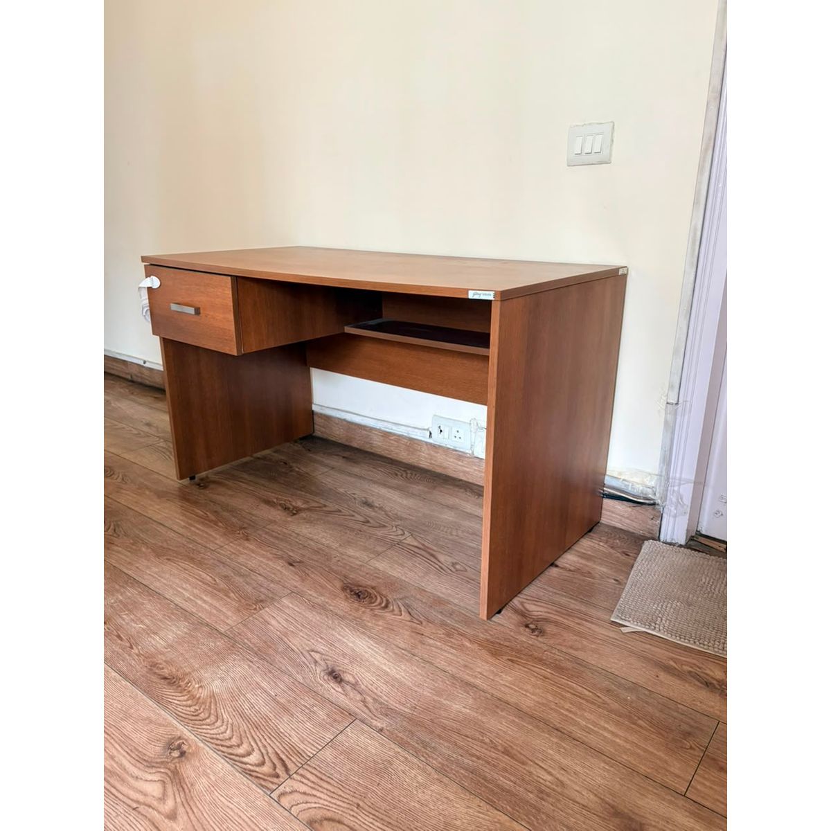 Godrej Interio study table - left side view