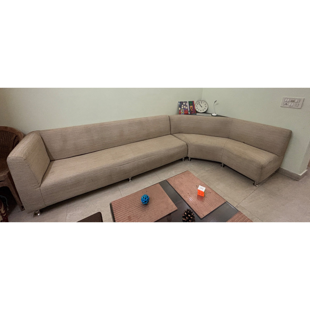 7-Seater L-Shaped Sofa - used living-room in Delhi - photo 7