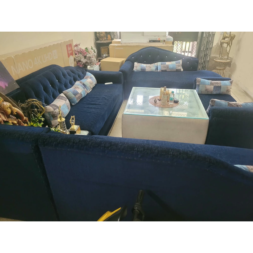 Navy Sofa Set - used living-room in Delhi - photo 9