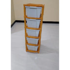 5-Drawer Plastic Storage Rack - used storage rack in Delhi - photo 3